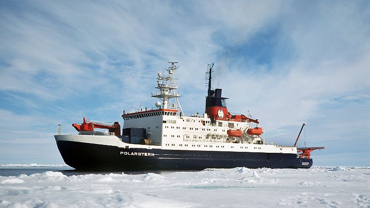 Die "Polarstern" war schon zum dritten Mal am Nordpol unterwegs. 