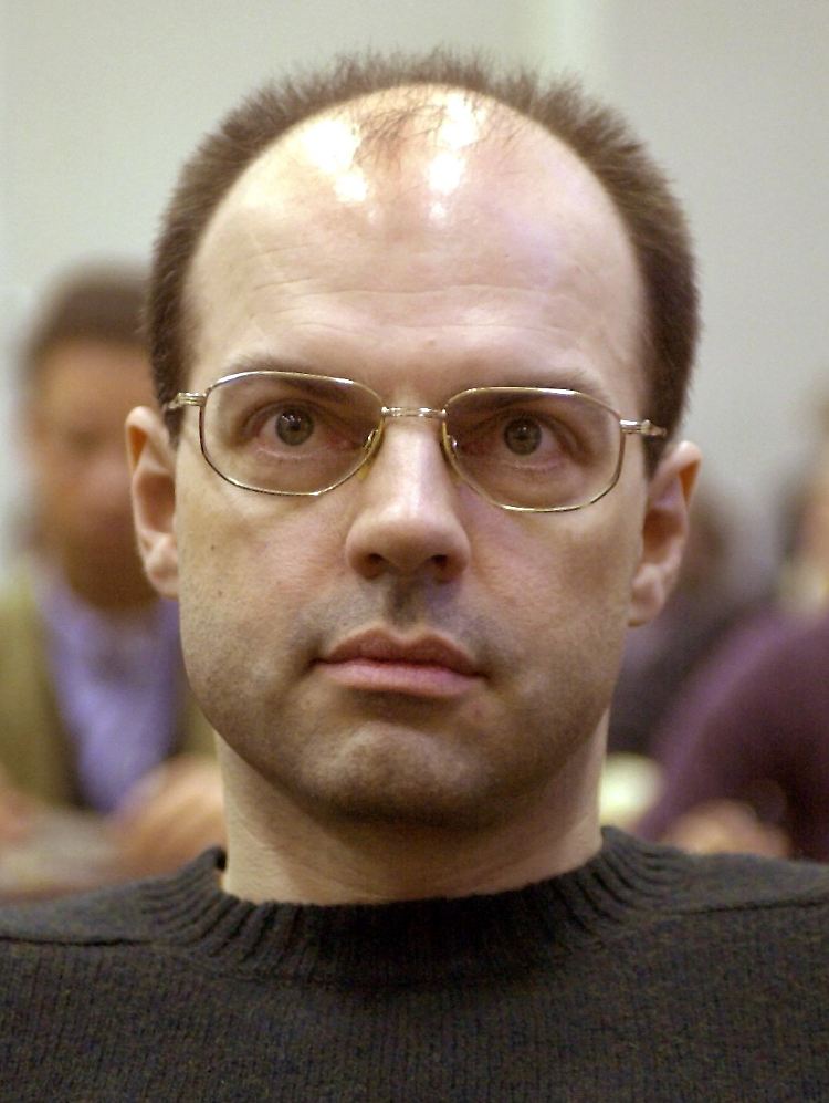 Thomas Drach beim Prozessauftakt im Jahr 2000.