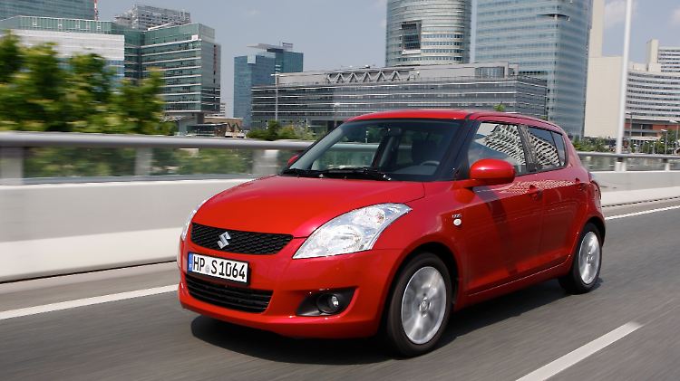 Der Suzuki Swift gehört zur kleinen Gruppe der Allrad-Kleinwagen.