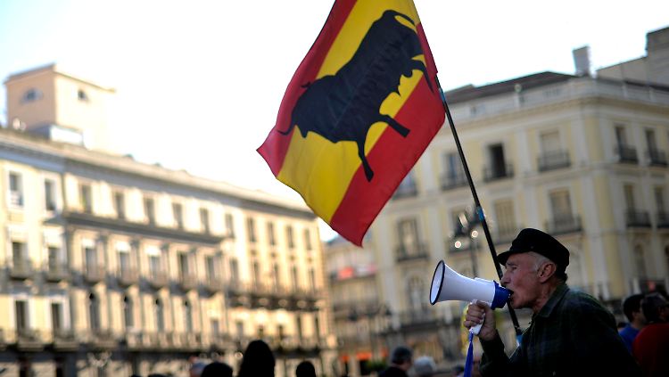 Proteste in Spanien. Die Herabstufungen kommen nicht überraschend.