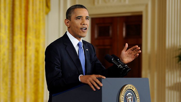 Obama gedenkt der Opfer von zehn Jahren Krieg.