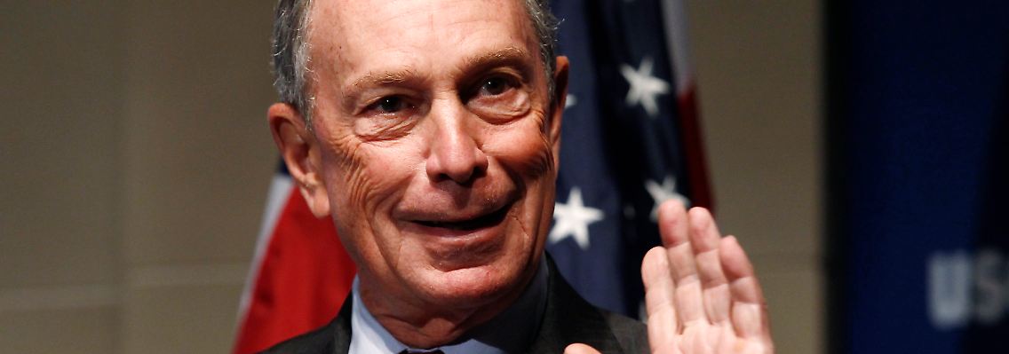 Michael Bloomberg verteidigt die New Yorker Banken gegen die Demonstranten.