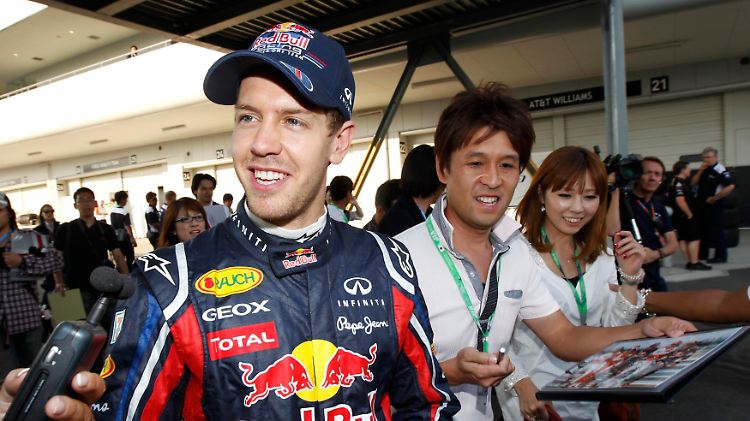 Vor Triumphfahrt in Japan: Sebastian Vettel.