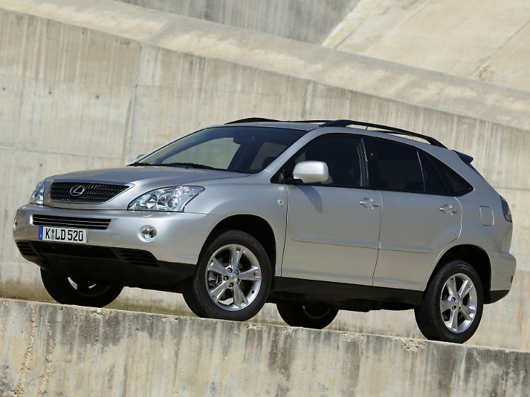 Der Lexus RX ist das beliebteste Diebesgut.