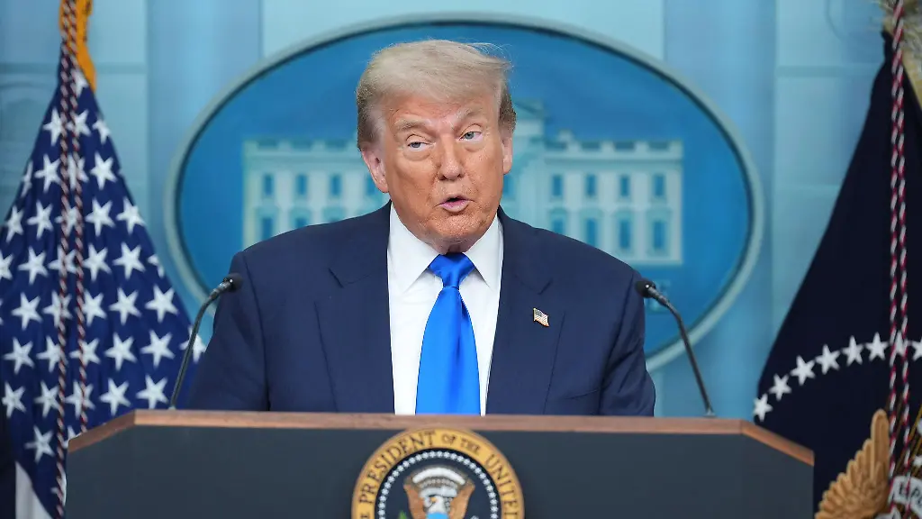 US-Praesident-Donald-Trump-will-schon-bald-die-zuletzt-ausgesetzten-Zoelle-auf-Importe-aus-vielen-Laendern-erheben