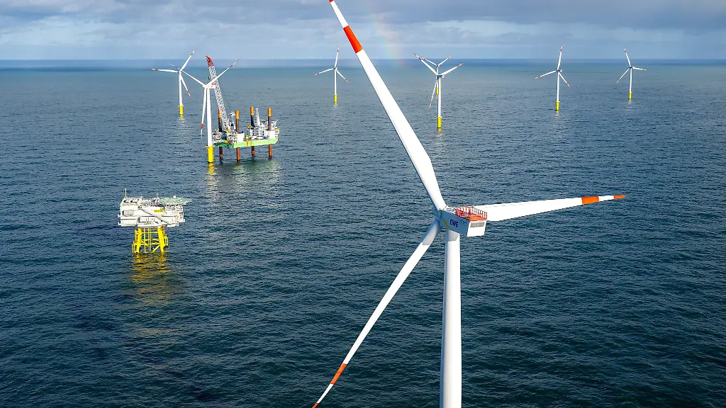 Der-Energiekonzern-One-Dyas-will-seine-Erdgasfoerderplattform-ueber-ein-zu-verlegendes-Seekabel-mit-Windstrom-vom-benachbarten-Windpark-Riffgat-versorgen