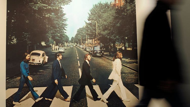 Das Vorbild, das berühmte "Abbey Road"-Cover der Beatles.