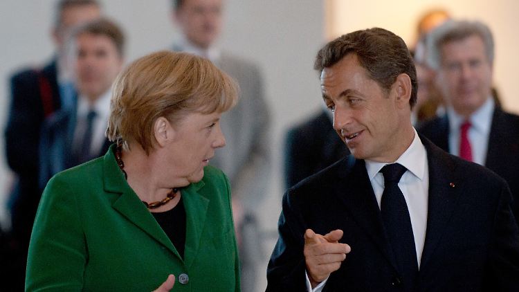 Kanzlerin Merkel und Frankreichs Präsident Sarkozy: Die "große" Lösung muss her.