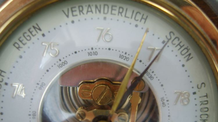 Das Börsenbarometer springt auf Schön.