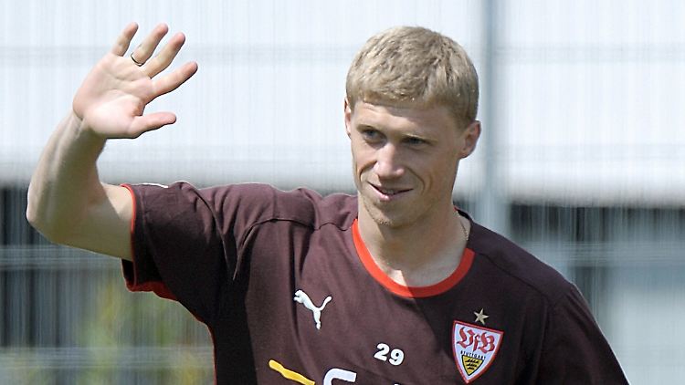 Sein Auftrag: Tore, Tore, Tore. Pawel Pogrebnjak kam aus St. Petersburg und soll Mario Gomez ersetzen.