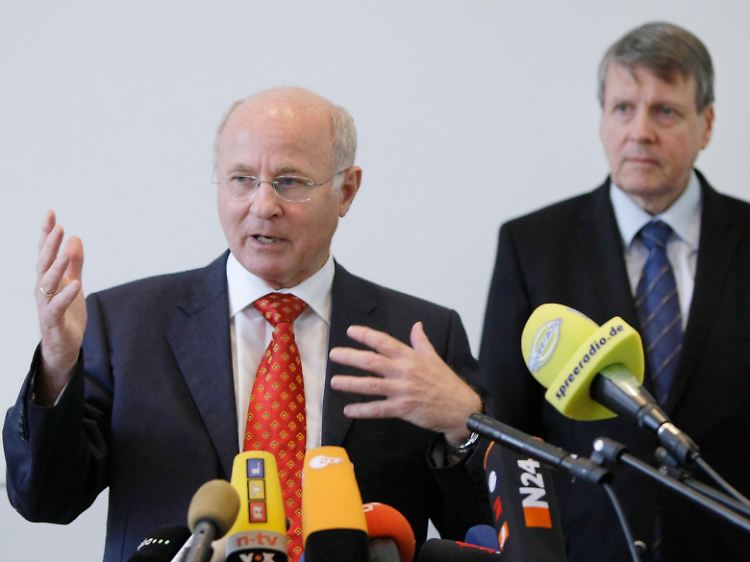 Jörg Hacker (r.) und Johannes Löwer.