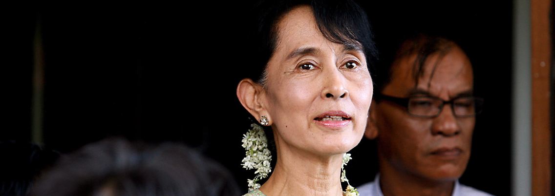 War selbst lange politische Gefangene: Suu Kyi.