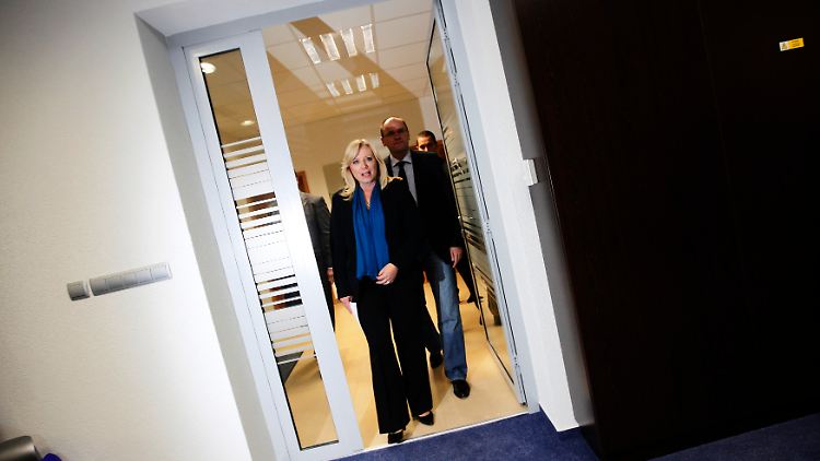 Premierministerin Iveta Radicova mit Parlamentspräsident Richard Sulik.