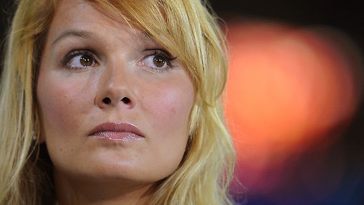 "Option für die Zukunft": Franziska van Almsick.