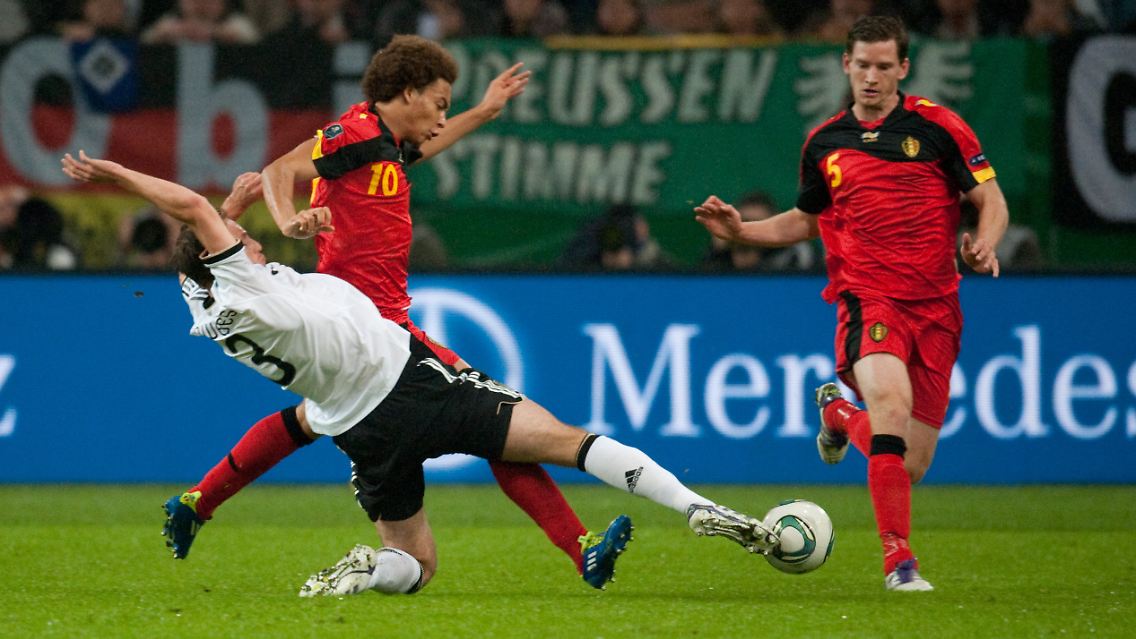 Die Belgier kämpften, konnten aber letztlich nichts ausrichten gegen die Rekord-Elf.