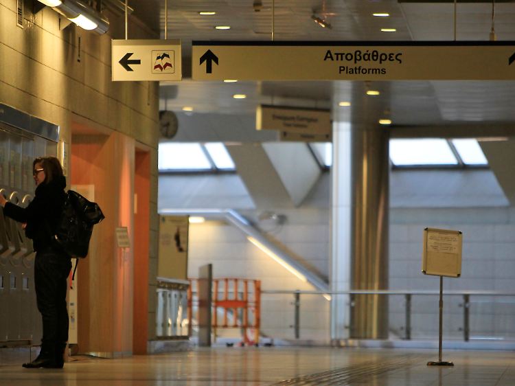 Auch die U-Bahnen werden bestreikt.