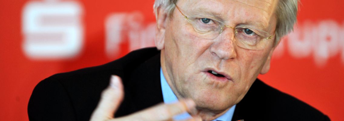 Auf neun Prozent in neun Monaten? Diese Kernkapitalquote sei in so kurzer Zeit nicht zu schaffen, sagt Sparkassen-Präsident Haasis.