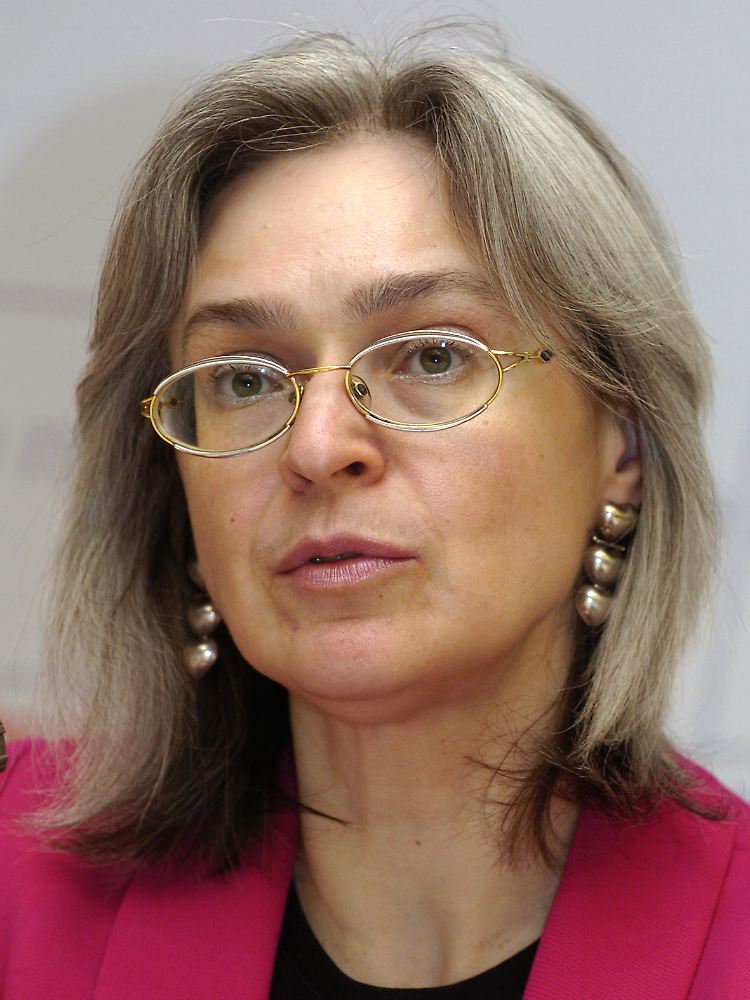 Anna Politkowskaja starb im Oktober 2006.