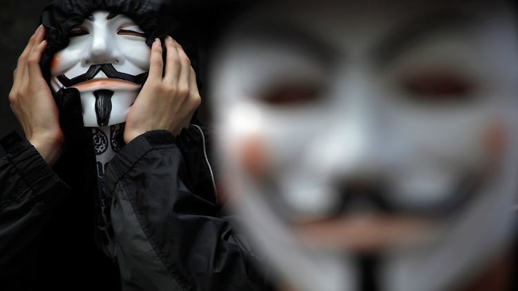 Der Hacker-Angriff trägt die Handschrift von Anonymous.