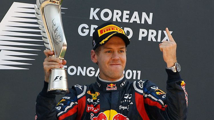 Seriensieger, Doppelweltmeister, Konstrukteurschampion: Sebastian Vettel räumt richtig ab.