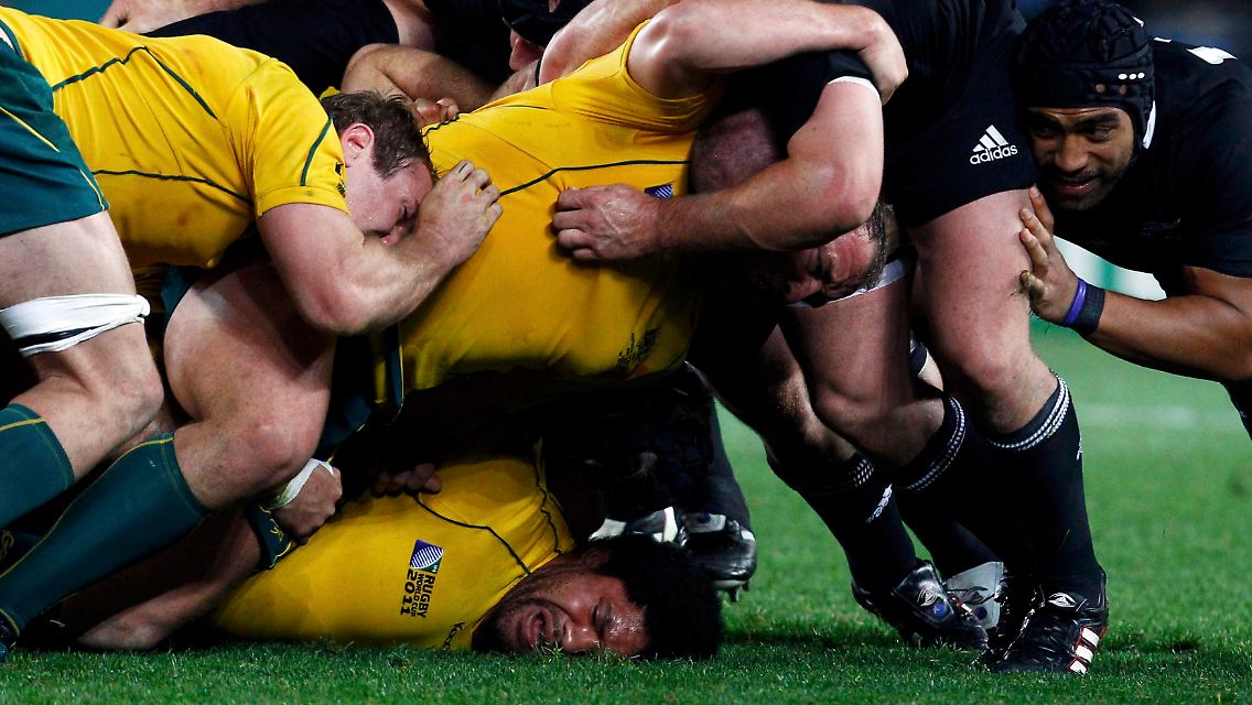 Aus dem Abnutzungskampf gingen die "All Blacks" als Sieger hervor.
