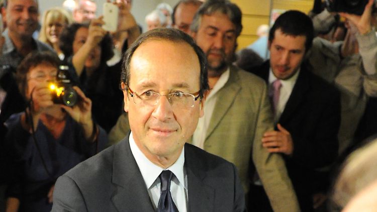 Hollande will sich als "normal" präsentieren.