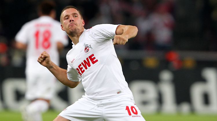Der Prinz von Köln: Lukas Podolski war der überragende Spieler gegen Hannover.