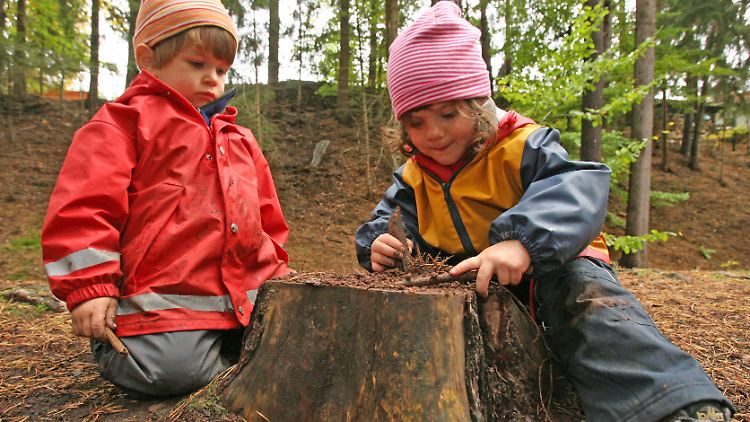 Kinder gehören in die Natur.