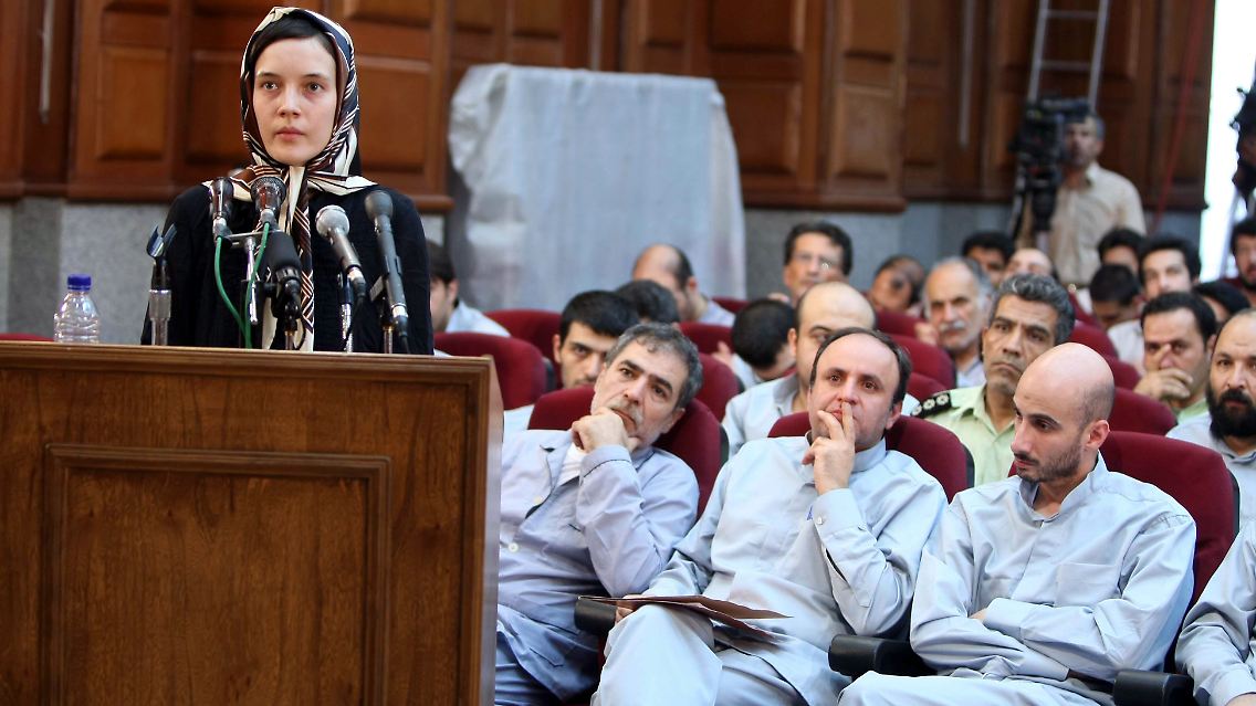 Vor Gericht: Clotilde Reiss wird derzeit im Iran der Prozess gemacht.