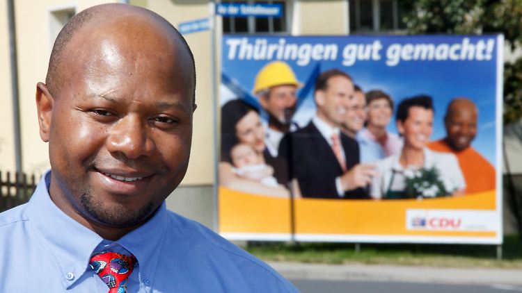 Zeca Schall kam1988 aus Angola nach Thüringen. Seit 2005 ist er bei der CDU politisch aktiv.