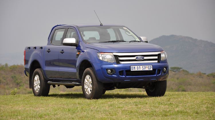 Optisch erinnert der Ford Ranger an die amerikanische Ford F-Reihe. 