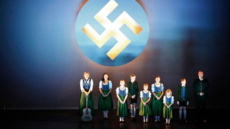 Bei den Proben zu "The Sound of Music" im Landestheater Salzburg.