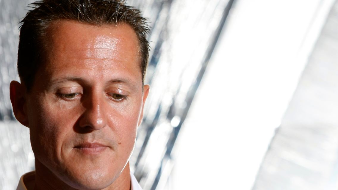 Gute Laune sieht anders aus: Michael Schumacher.