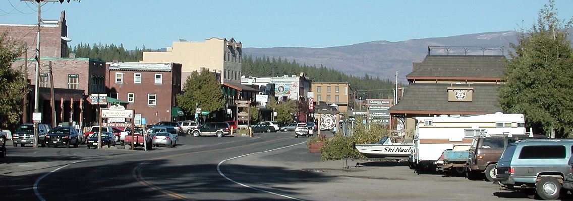 Wurde über diese Straße in Truckee Apples neuer Tablet-Rechner transportiert? Oder ein neuer iPod? Oder doch nur ein Apfel-Shampoo?
