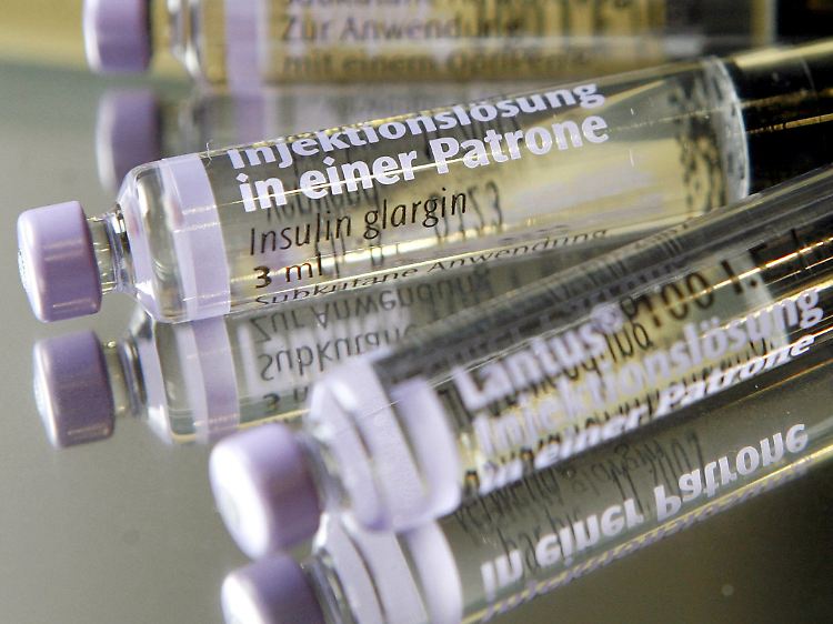 Insulin in Fläschchen.