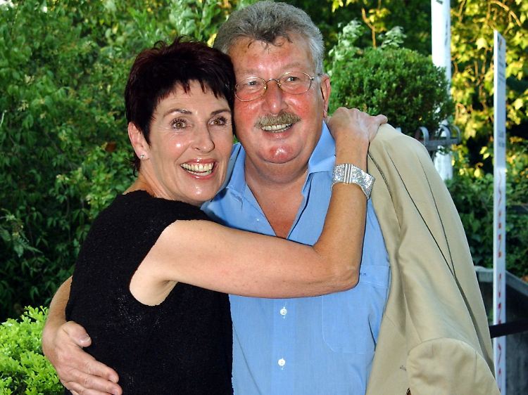 Erika Berger und ihr verstorbener Ehemann, der Medienberater und Journalist Richard Mahkorn (Archivfoto von 2003).