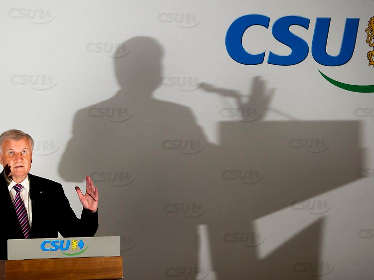 Seehofer schießt quer.