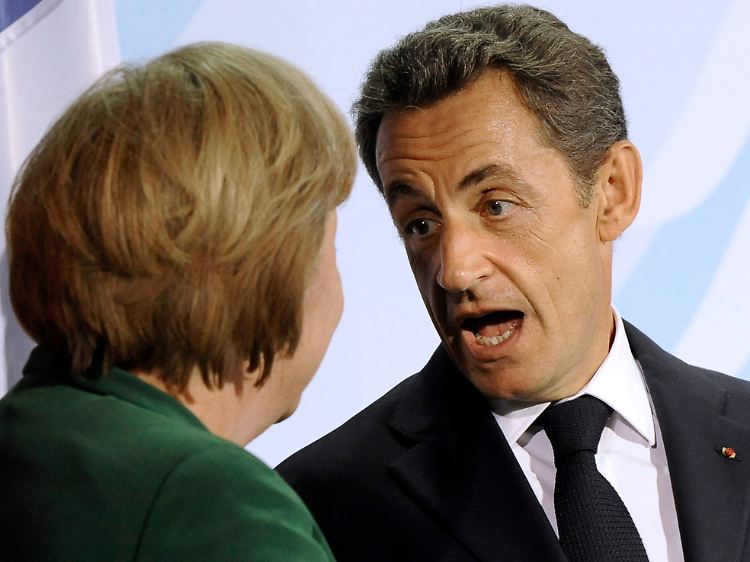 Merkel sieht keine grundsätzliche Uneinigkeit mit Sarkozy.
