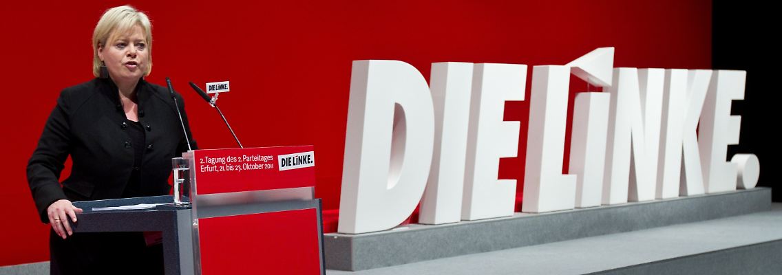 Lötzsch positioniert sich: Der Kapitalismus soll weg.