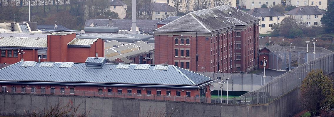 Der Lockerbie-Attentäter sitzt in diesem Gefängnis in Greenock.