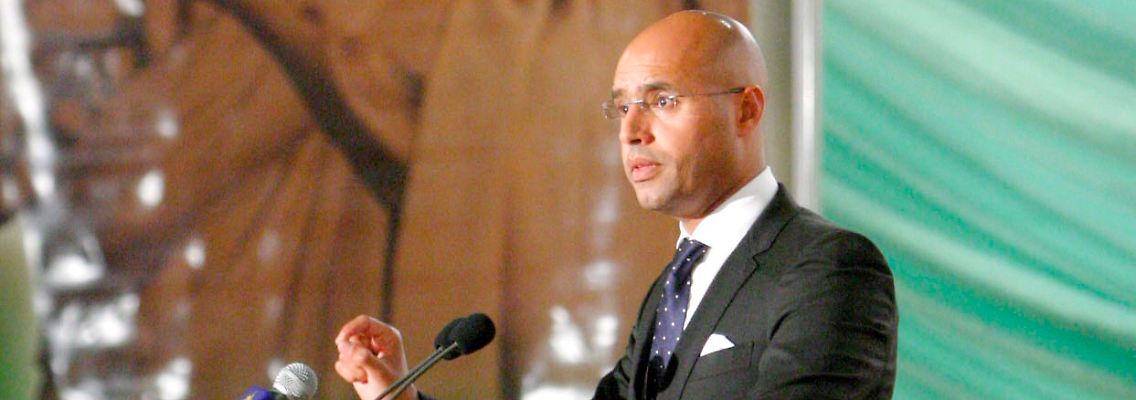 Saif al-Islam galt als designierter Nachfolger seines Vaters.