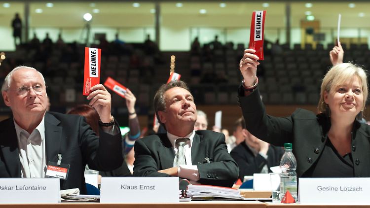 In Erfurt stimmen die Delegierten der Linkspartei über den Programmentwurf ab.