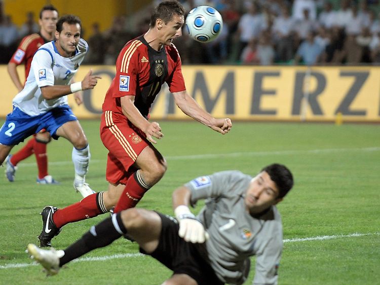 Miroslav Klose machte aus drei hochkarätigen Chancen ein Tor.