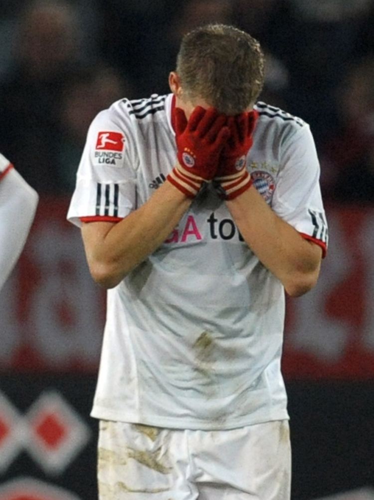 Bastian Schweinsteiger hatte in der 87. Minute den Ausgleich auf dem Fuß - es wurde nur ein Pfostenschuss.