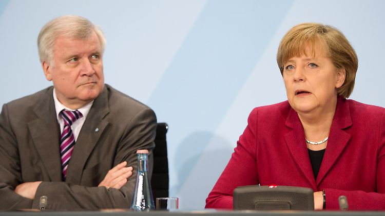 Horst Seehofer ist bedient.