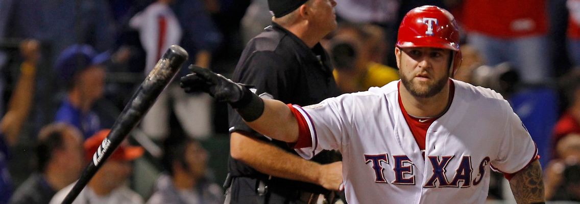 Homerun: Mike Napoli, Texas Rangers.