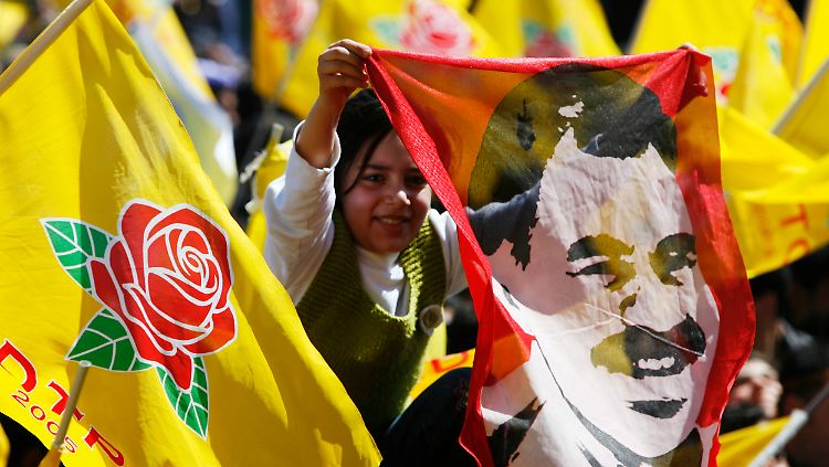 Die Stimme des inhaftierten Kurdenführers Abdullah Öcalan hat unter den Kurden in der Türkei ein großes Gewicht.