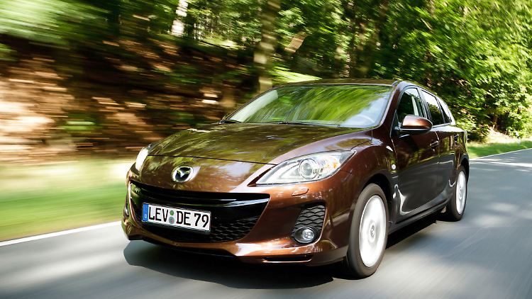 Der überarbeitet Mazda3.