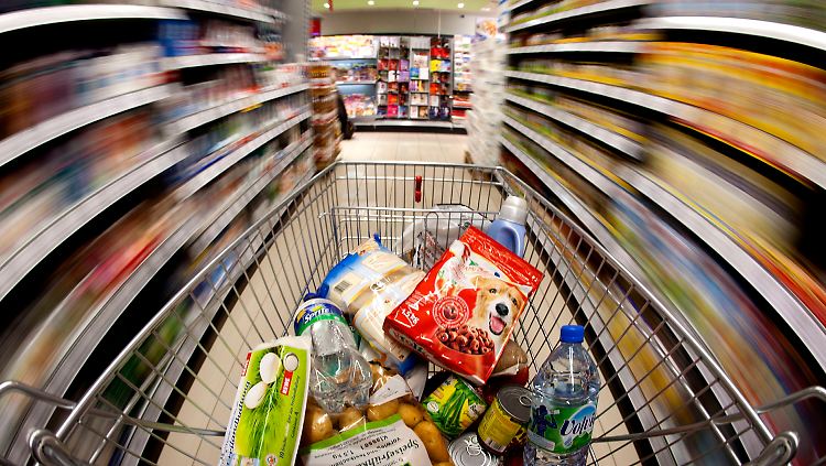 Die Rewe-Supermärkte verzeichnen ein Umsatzplus.