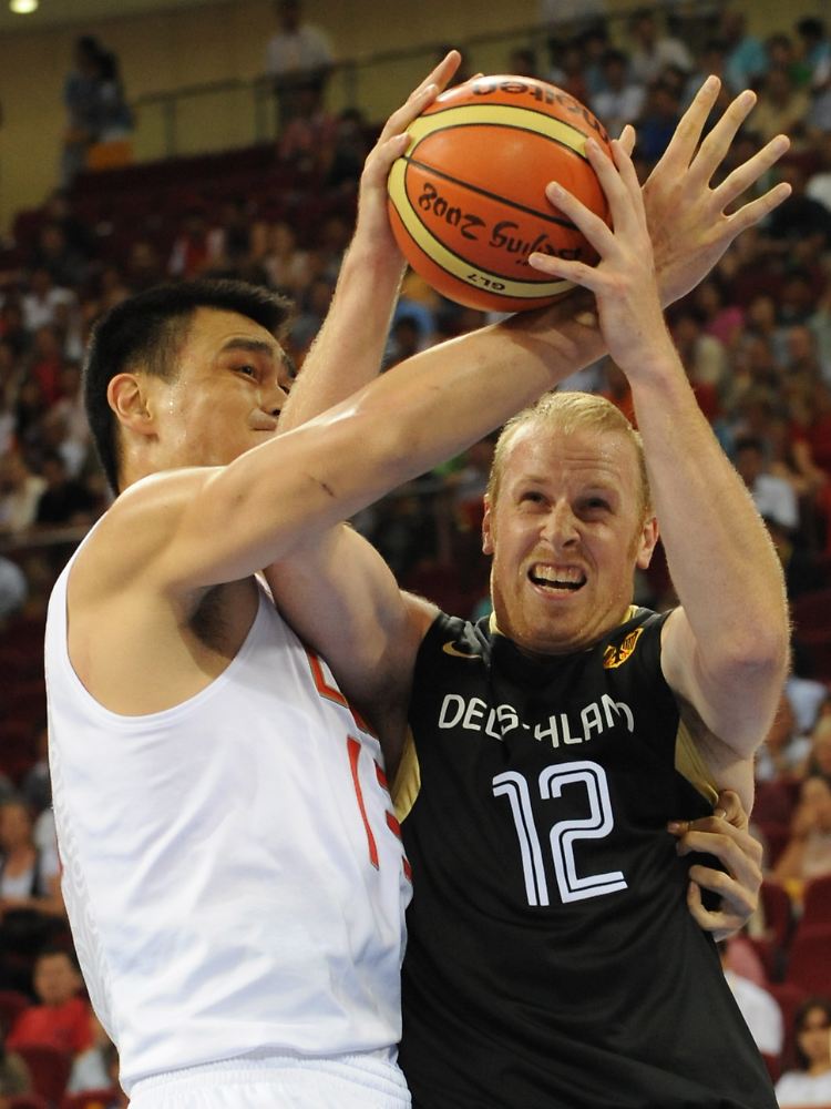 Die deutschen Hoffnungen ruhen nun auf Center Chris Kaman.